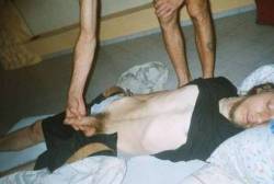 naked-straight-men:  http://ift.tt/Q2EKZr Tatted Trashy Men…