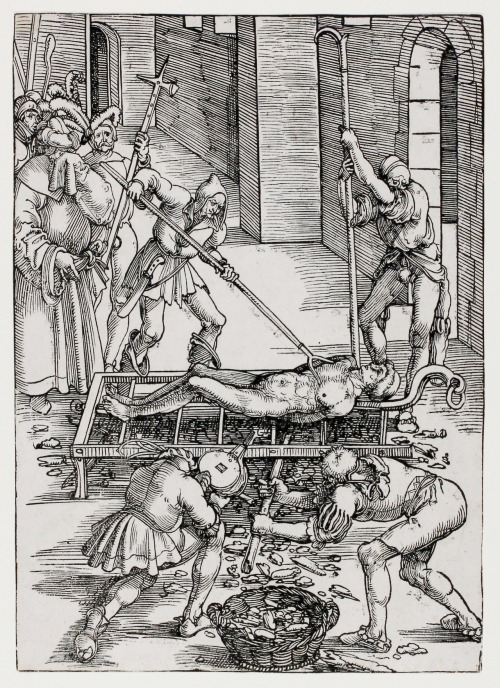 Hans Baldung Grien, The Martyrdom of St. Lawrence, ca. 1505-07