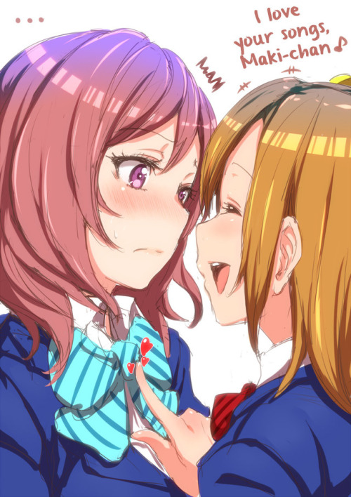 ✧･ﾟ: *✧ Confession ✧ *:･ﾟ✧♡ Characters ♡ : Maki Nishikino ♥ Honoka Kousaka ♢ Anime ♢ : Love L