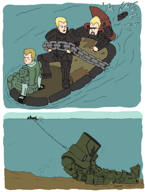 the-fandoms-are-cool:  toad-king-studios:  This is my headcanon for the ending of Pacific Rim.All credit to http://pocketaimee.com/  are you telling me that this is not the ending of Pacific Rim 