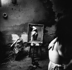 Void-Dance:  Photo By Jan Saudek: Tell Me, Mirror (1978) 