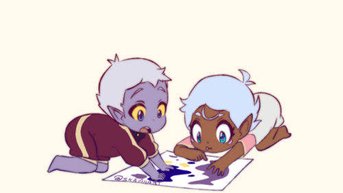 skaiahart: I bet they hold hands too, friggin NERDS!!! #lotura #lotor #allura