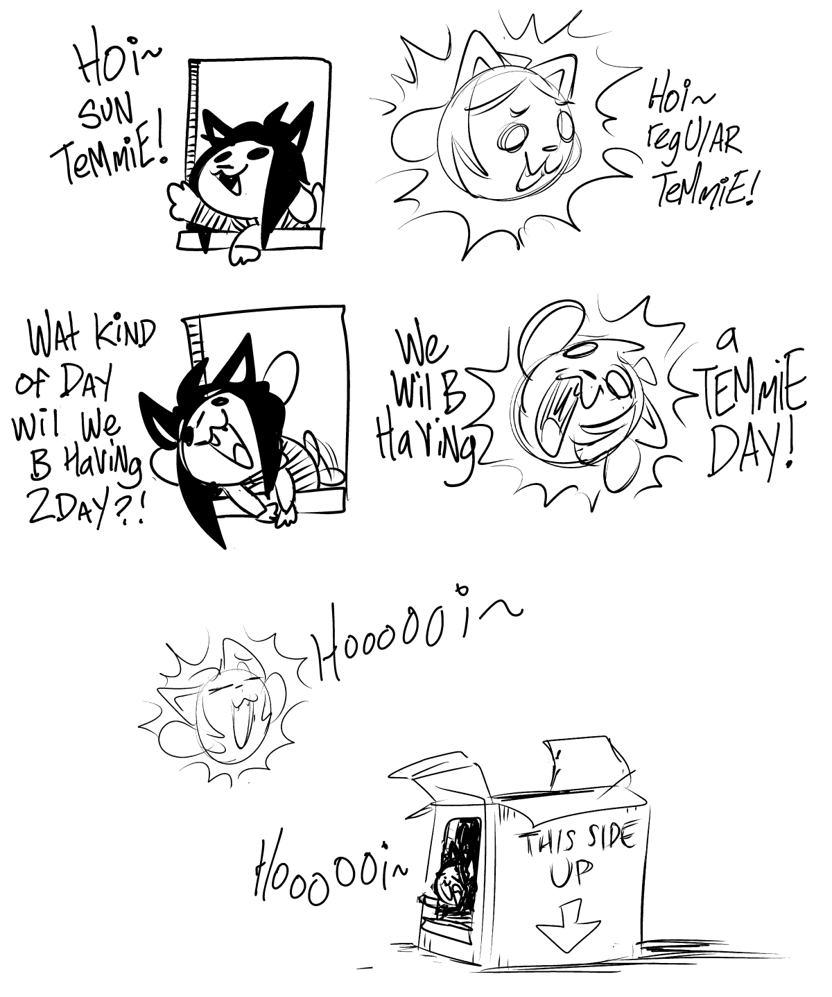 superhappy:last month i spent a week on twitter drawing the tems