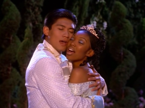 clowcards: brandy is the most beautiful cinderella and paolo montalban is the most handsome prince c