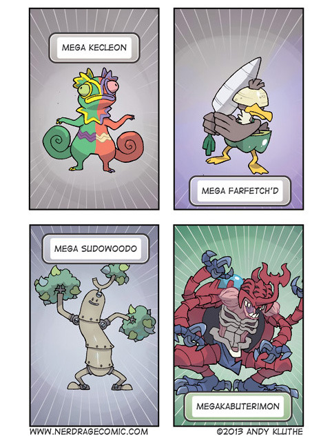 akluthe:  THIS WEEK’S NERD RAGE: Mega EvolvedThis new type of evolution is really mixing things up f