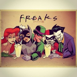 longlivethebat-universe:  Freaks by Rick Celis