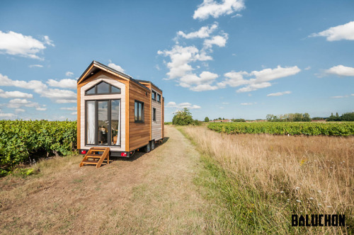 goodwoodwould: dreamhousetogo: The Epona by Baluchon Good wood - another awesome tiny home, this tim