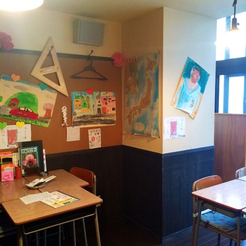 tokyogems: visited a japanese elementary school themed restaurant in shibuya! the dishes were all me