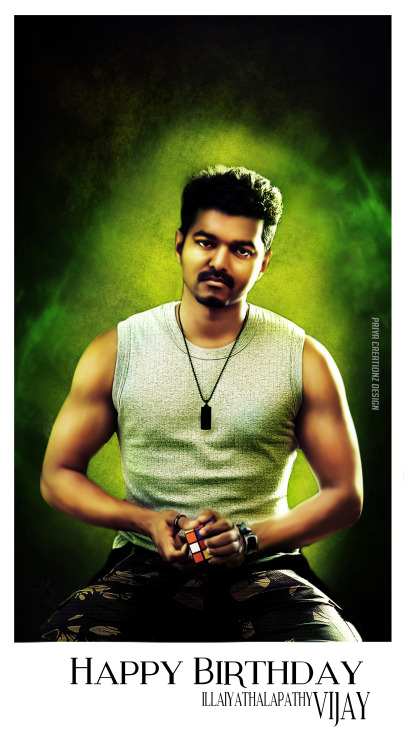its-priyacreationz:#AdvanceHappyBirthday #Thalaivaaaa #BirthdayDesign #JuneMonthBeginning @actorvija