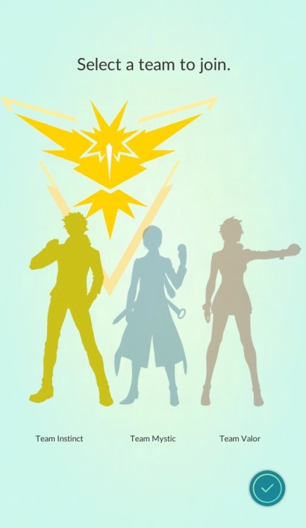 ccpokemonmaster:Reblog this if you’re Team Instinct Team ValorTeam Mystic