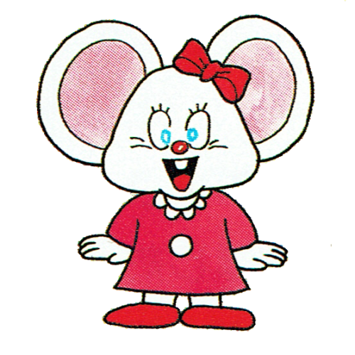 Artwork Of Mappy And His Kids, From Mappy Land! @BandaiNamcoUS [The Video Game Art Archive][Support Us