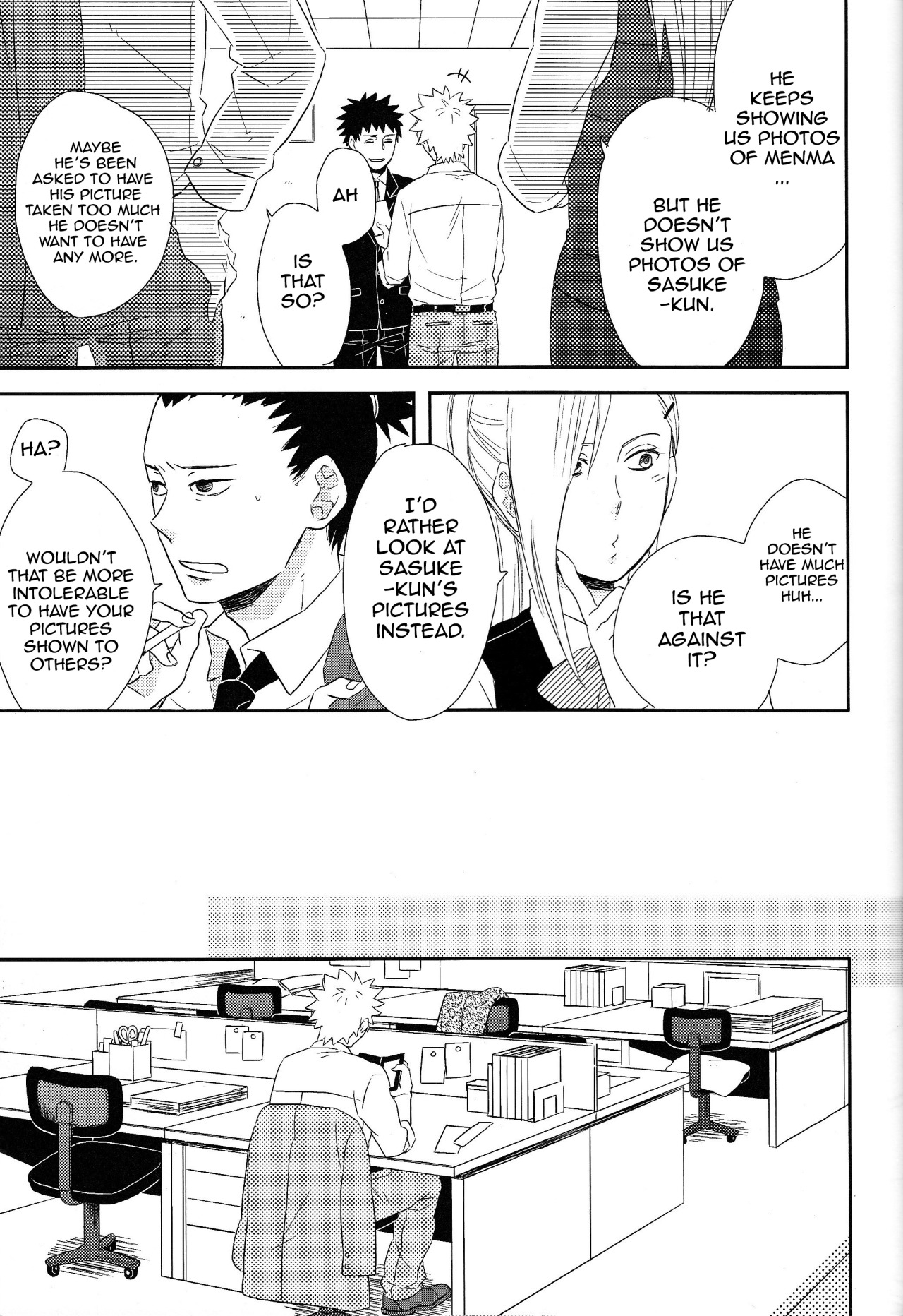 honey-vanilla:  Happiness Family! by ROKKARequested by petit21Translated by dattebanyaa