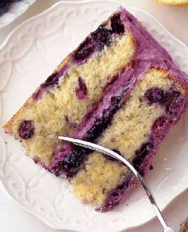 Lemon Blueberry Cake (x)