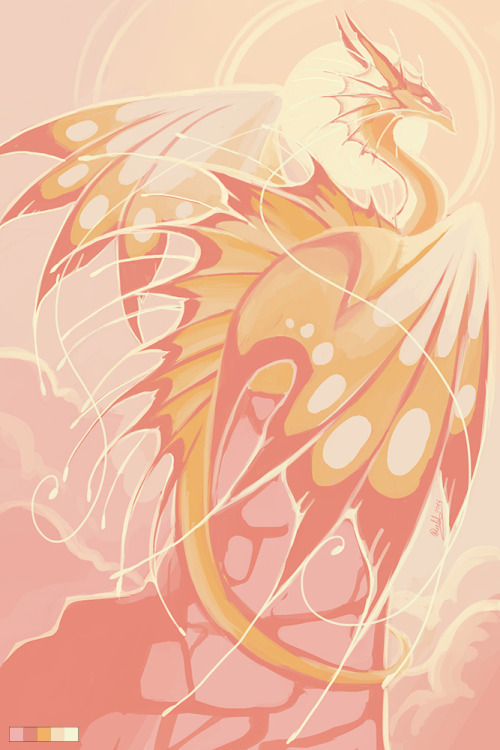 fishontree:  first part of my palette chalenge Flight Rising style more to come (at some point :P) 