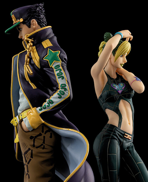Jolyne and Jotaro figure pens by Sentinel are now available to pre-order!