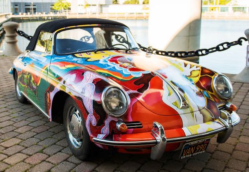  Porsche 356 SC Cabriolet “History of the Universe” Art Car, 1964, by Janis Joplin.