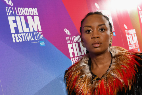 fuckyeahwomenfilmdirectors:Kenyan director Wanuri Kahiu attends the UK Premiere of  her film Rafiki 