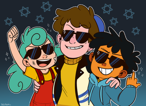 skiubun: im…so excited idk wtf this is but its my fav jew boy with his bro bros 