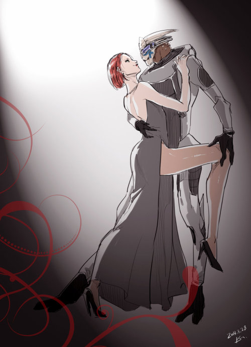 tarysande:Tango! by TK-Kwon..now that’s a dress for tangoing in <3