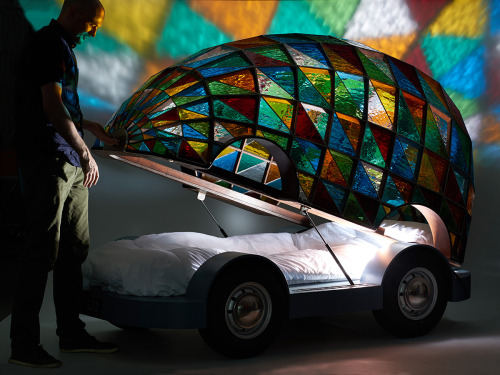 XXX lustik: Stained Glass Driverless Sleeper photo