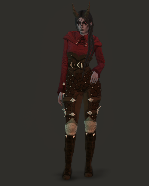 Baldur’s Gate 3 - Noble outfit #2 (FEM)New mesh3 Costumes + Hood30 colorsHood located in HatsAdult o