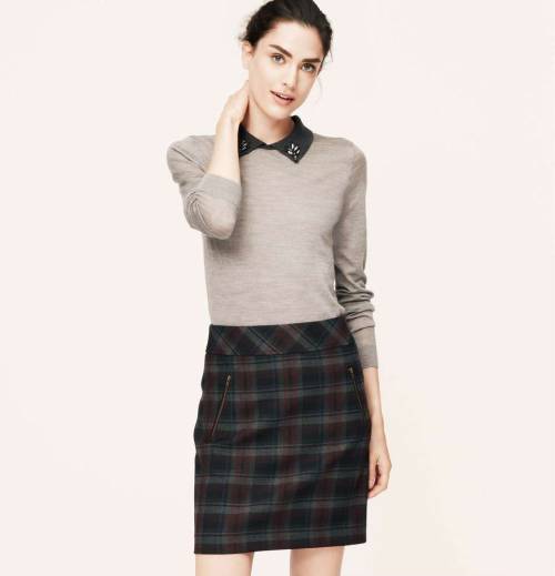 Tall Plaid Scuba Shift SkirtSee what’s on sale from LOFT on Wantering.