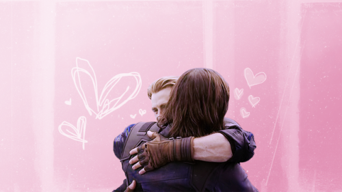 perfectopposite: Steve &amp; Bucky headers + light pink (requested by anonymous)two headers, 700