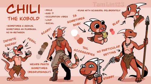 Chili the KoboldHere’s Chili the Kobold!(He’s called that because he’s spicy) And 