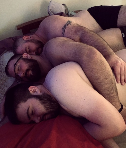 Porn kabutocub:  Daddy, Cub and Pup all cuddled photos