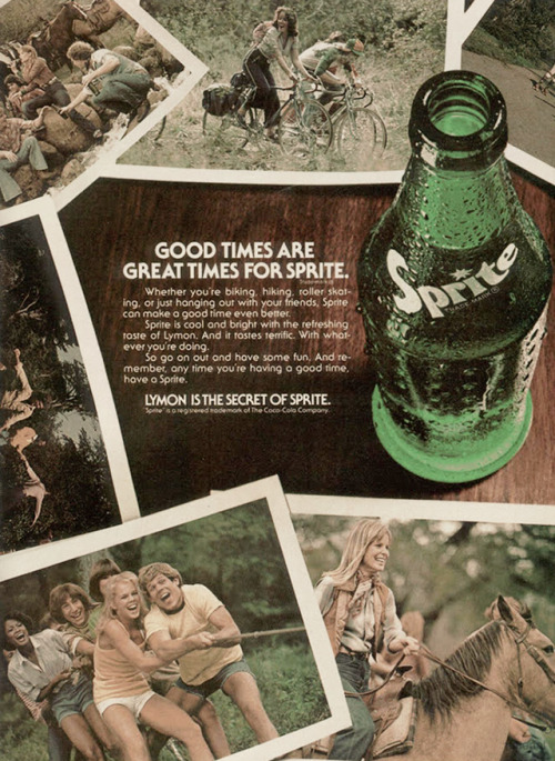 Sprite, 1979Theme Week: Soft Drinks
