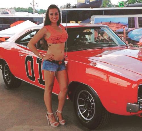 Hot girls and hot cars!