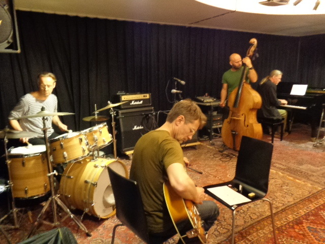 5/20/14 Another session meeting and work-shopping with Great Learning Orchestra in Stockholm,with expanded instrumentation this evening. Excited to work with them!