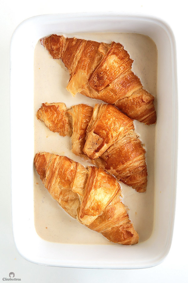 sweetoothgirl:    Caramelized Croissant French Toast 