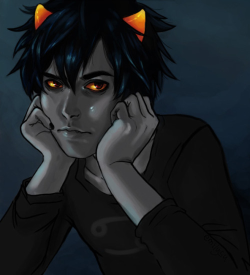 minizhirra: mesitka: emilysusketch: karkat why are you so shiny karkat why are you so attractive you