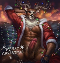definitelynotayiffblog:  Reindeer for anon[x]