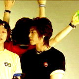dbskrandomness:  endless JaeMin moments - 3/∞ [we got married. hehe] they were kissing in the 2nd gif 