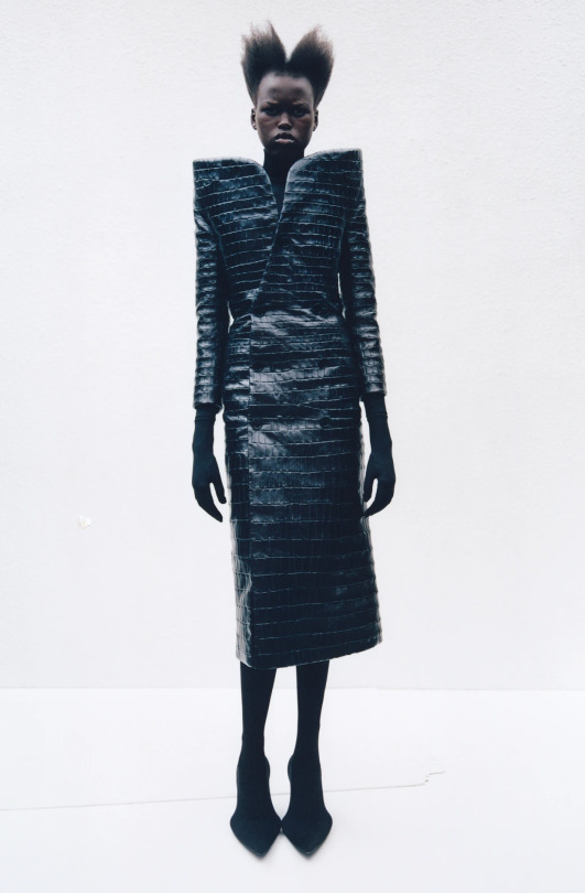 Mami Akol Captured By Stef Mitchell For I-D Magazine X Balenciaga Couture