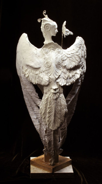 thegoblinmarketofficial: Venetian Harpy By Forest RogersFor more views of this work in progress