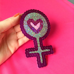 kingsophiesworld:  Hand embroidered feminist