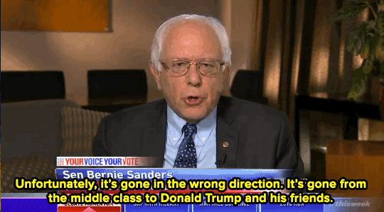 sodomymcscurvylegs:  micdotcom:  Some people seem to be confused about Bernie Sanders