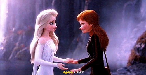 And Anna, Arendelle did not fall.It didn’t?