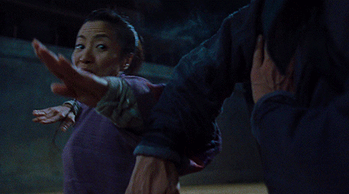 mikaeled:Whatever path you decide to take in this life… be true to yourself.Michelle Yeoh as Yu Shu 