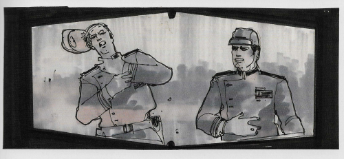 This storyboard is so beautiful that it makes me wish Empire Strikes Back was entirely animated in t