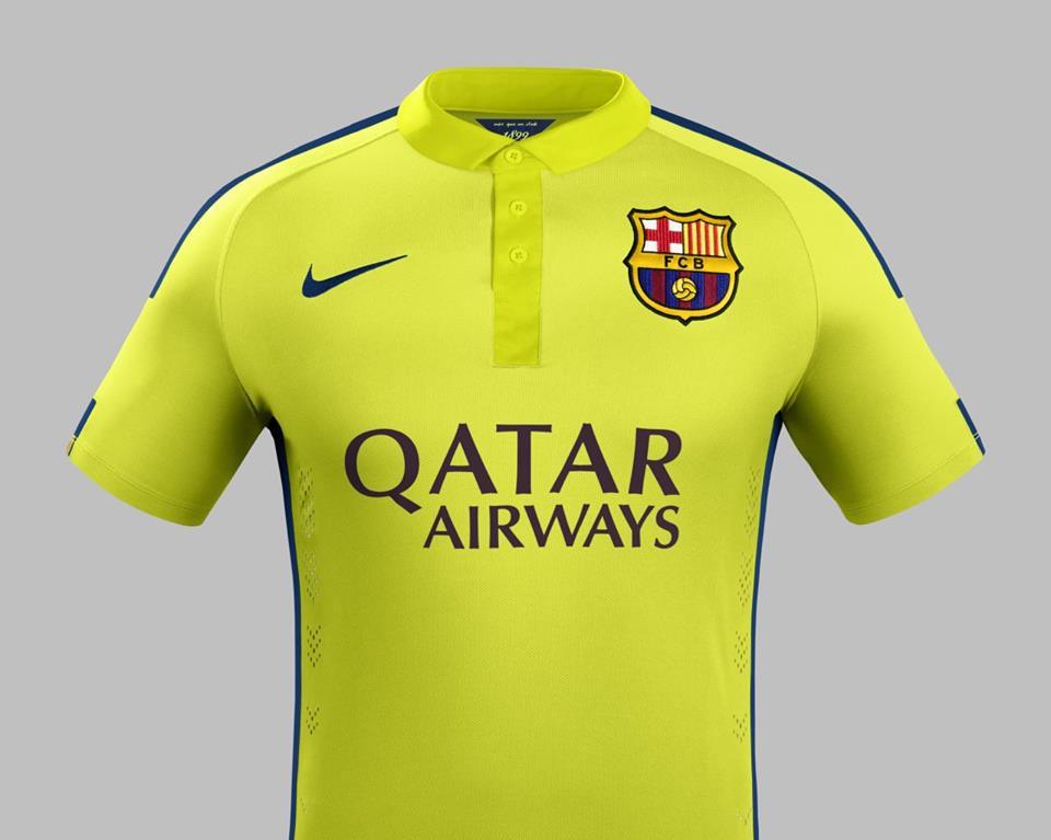 lionelsmessi:  Nike and FC Barcelona have revealed the new third kit for the 2014/15