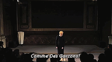 Tilda Swinton Striking Fierce Poses And Calling Out The Names Of Fashion's Legendary Greats In Her Performance