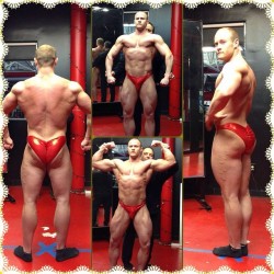 musclepotential:  @Joey_Redmond 5 weeks out