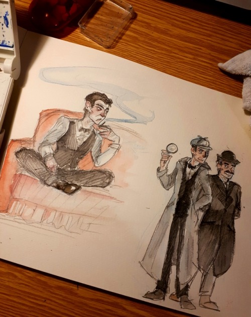 zanylittleimp:Some more of Granada Sherlock Holmes. These two are one of the few fictional pairs tha
