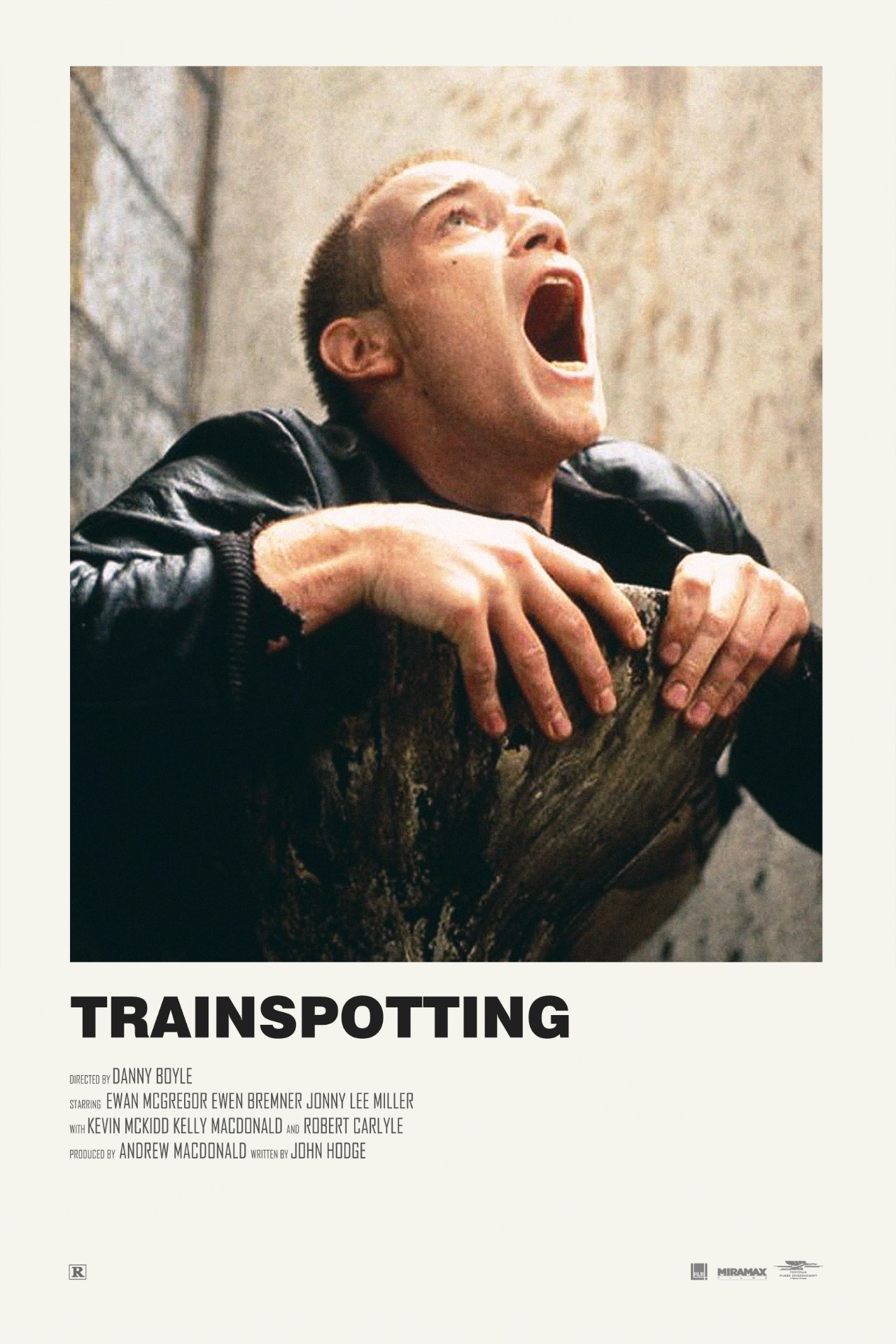 theandrewkwan: Trainspotting alternative movie poster Prints available HERE 