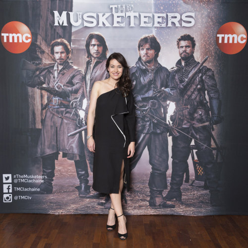 Luke Pasqualino, Tom Burke, Santiago Cabrera, Howard Charles & Maimie McCoy @ ‘The Muskete