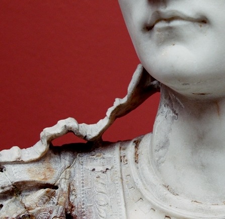 xshayarsha:Details from a bust of Caligula. [Photographs taken by me at Ny Glyptoteket, Copenhaguen.